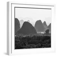 China 10MKm2 Collection - Guilin National Park at Sunset-Philippe Hugonnard-Framed Photographic Print