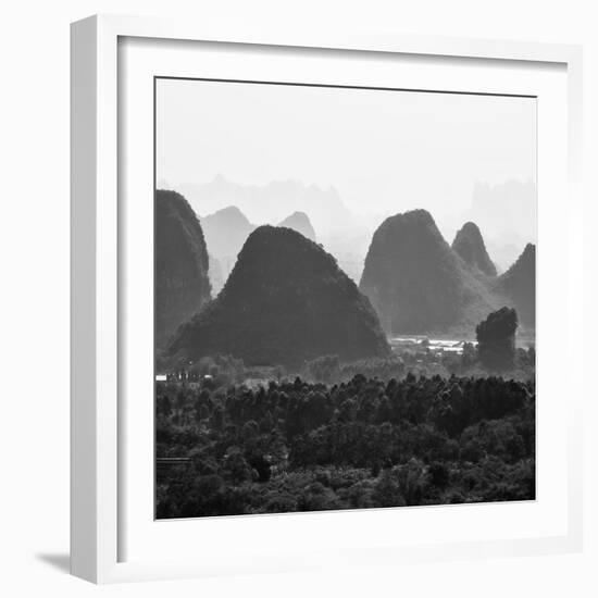 China 10MKm2 Collection - Guilin National Park at Sunset-Philippe Hugonnard-Framed Photographic Print