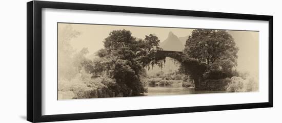 China 10MKm2 Collection - Guilin Yangshuo Bridge-Philippe Hugonnard-Framed Photographic Print