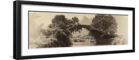 China 10MKm2 Collection - Guilin Yangshuo Bridge-Philippe Hugonnard-Framed Photographic Print