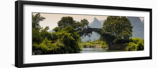 China 10MKm2 Collection - Guilin Yangshuo Bridge-Philippe Hugonnard-Framed Photographic Print