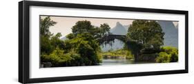 China 10MKm2 Collection - Guilin Yangshuo Bridge-Philippe Hugonnard-Framed Photographic Print