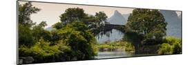 China 10MKm2 Collection - Guilin Yangshuo Bridge-Philippe Hugonnard-Mounted Photographic Print