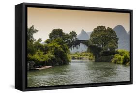 China 10MKm2 Collection - Guilin Yangshuo Bridge-Philippe Hugonnard-Framed Stretched Canvas