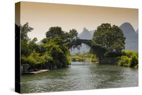 China 10MKm2 Collection - Guilin Yangshuo Bridge-Philippe Hugonnard-Stretched Canvas