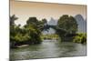 China 10MKm2 Collection - Guilin Yangshuo Bridge-Philippe Hugonnard-Mounted Photographic Print