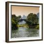 China 10MKm2 Collection - Guilin Yangshuo Bridge-Philippe Hugonnard-Framed Photographic Print