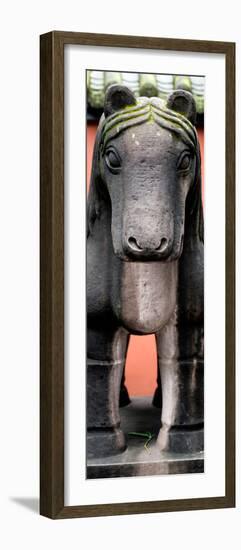 China 10MKm2 Collection - Horse Statue-Philippe Hugonnard-Framed Photographic Print