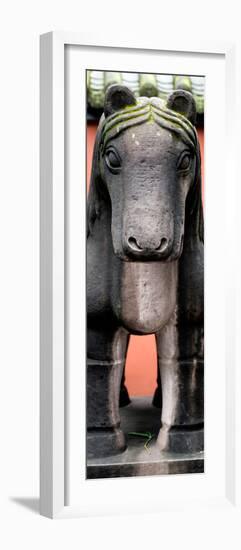China 10MKm2 Collection - Horse Statue-Philippe Hugonnard-Framed Photographic Print