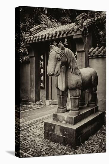 China 10MKm2 Collection - Horse Statue-Philippe Hugonnard-Stretched Canvas