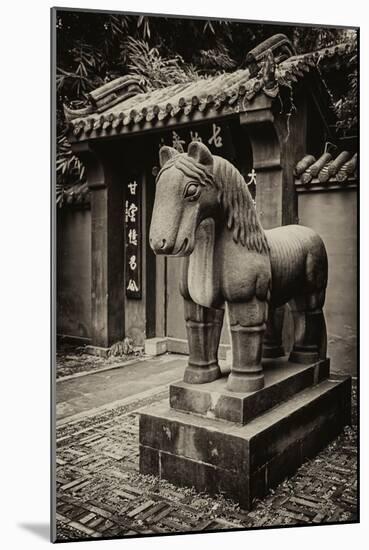 China 10MKm2 Collection - Horse Statue-Philippe Hugonnard-Mounted Photographic Print