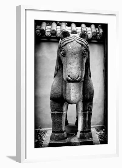 China 10MKm2 Collection - Horse Statue-Philippe Hugonnard-Framed Photographic Print