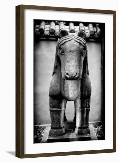 China 10MKm2 Collection - Horse Statue-Philippe Hugonnard-Framed Photographic Print