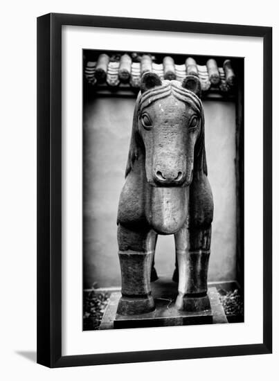 China 10MKm2 Collection - Horse Statue-Philippe Hugonnard-Framed Photographic Print