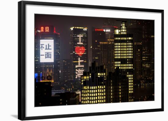 China 10MKm2 Collection - I Love Shanghai-Philippe Hugonnard-Framed Photographic Print