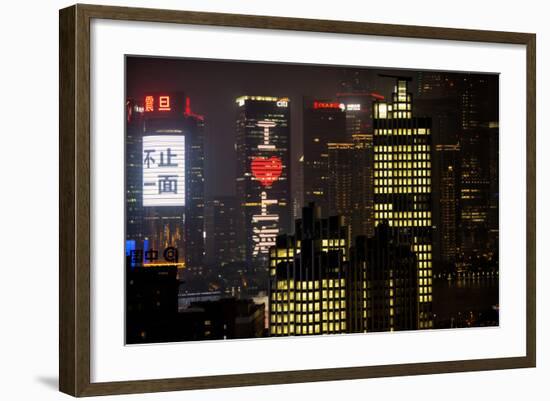 China 10MKm2 Collection - I Love Shanghai-Philippe Hugonnard-Framed Photographic Print