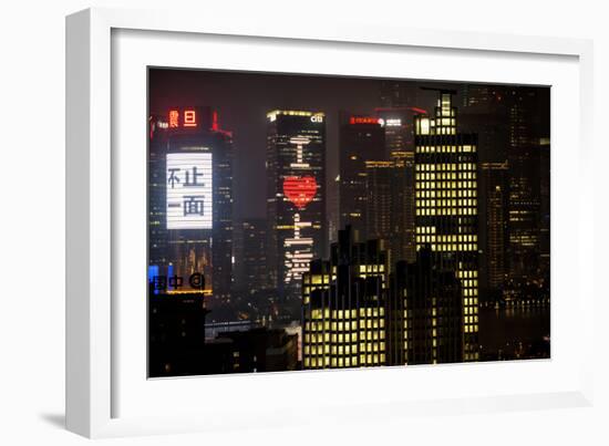 China 10MKm2 Collection - I Love Shanghai-Philippe Hugonnard-Framed Photographic Print