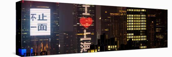 China 10MKm2 Collection - I Love Shanghai-Philippe Hugonnard-Stretched Canvas