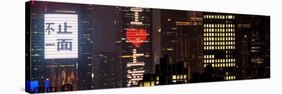 China 10MKm2 Collection - I Love Shanghai-Philippe Hugonnard-Stretched Canvas