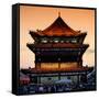 China 10MKm2 Collection - Illumination Night Ramparts - Xi'an City-Philippe Hugonnard-Framed Stretched Canvas