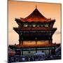 China 10MKm2 Collection - Illumination Night Ramparts - Xi'an City-Philippe Hugonnard-Mounted Photographic Print