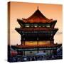 China 10MKm2 Collection - Illumination Night Ramparts - Xi'an City-Philippe Hugonnard-Stretched Canvas