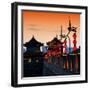 China 10MKm2 Collection - Illumination Night Ramparts - Xi'an City-Philippe Hugonnard-Framed Photographic Print