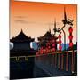 China 10MKm2 Collection - Illumination Night Ramparts - Xi'an City-Philippe Hugonnard-Mounted Photographic Print