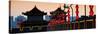 China 10MKm2 Collection - Illumination Night Ramparts - Xi'an City-Philippe Hugonnard-Stretched Canvas