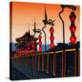 China 10MKm2 Collection - Illumination Night Ramparts - Xi'an City-Philippe Hugonnard-Stretched Canvas