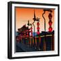 China 10MKm2 Collection - Illumination Night Ramparts - Xi'an City-Philippe Hugonnard-Framed Photographic Print