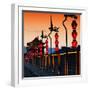 China 10MKm2 Collection - Illumination Night Ramparts - Xi'an City-Philippe Hugonnard-Framed Photographic Print