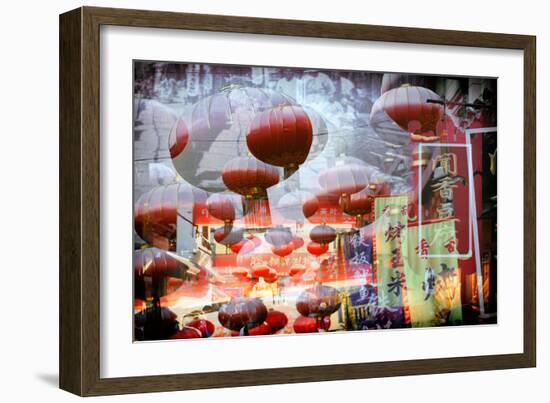 China 10MKm2 Collection - Instants Of Series - City Lanterns-Philippe Hugonnard-Framed Photographic Print