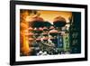 China 10MKm2 Collection - Instants Of Series - City Red Lanterns-Philippe Hugonnard-Framed Photographic Print