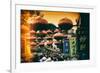 China 10MKm2 Collection - Instants Of Series - City Red Lanterns-Philippe Hugonnard-Framed Photographic Print