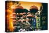 China 10MKm2 Collection - Instants Of Series - City Red Lanterns-Philippe Hugonnard-Stretched Canvas