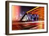 China 10MKm2 Collection - Instants Of Series - Colorful Garden Bridge - Shanghai-Philippe Hugonnard-Framed Photographic Print