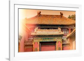 China 10MKm2 Collection - Instants Of Series - Forbidden City Architecture-Philippe Hugonnard-Framed Photographic Print