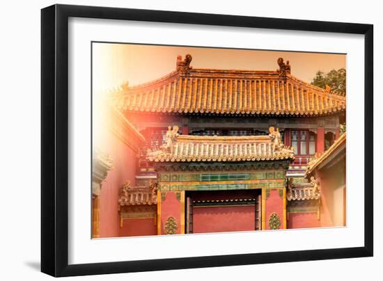 China 10MKm2 Collection - Instants Of Series - Forbidden City Architecture-Philippe Hugonnard-Framed Premium Photographic Print