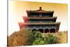 China 10MKm2 Collection - Instants Of Series - Forbidden City Temple-Philippe Hugonnard-Stretched Canvas