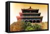 China 10MKm2 Collection - Instants Of Series - Forbidden City Temple-Philippe Hugonnard-Framed Stretched Canvas