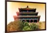 China 10MKm2 Collection - Instants Of Series - Forbidden City Temple-Philippe Hugonnard-Framed Photographic Print