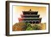 China 10MKm2 Collection - Instants Of Series - Forbidden City Temple-Philippe Hugonnard-Framed Photographic Print