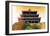 China 10MKm2 Collection - Instants Of Series - Forbidden City Temple-Philippe Hugonnard-Framed Photographic Print