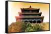 China 10MKm2 Collection - Instants Of Series - Forbidden City Temple-Philippe Hugonnard-Framed Stretched Canvas