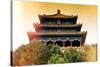 China 10MKm2 Collection - Instants Of Series - Forbidden City Temple-Philippe Hugonnard-Stretched Canvas