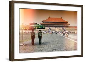 China 10MKm2 Collection - Instants Of Series - Forbidden City-Philippe Hugonnard-Framed Photographic Print