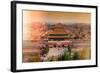 China 10MKm2 Collection - Instants Of Series - Forbidden City-Philippe Hugonnard-Framed Photographic Print