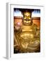 China 10MKm2 Collection - Instants Of Series - Gold Buddha-Philippe Hugonnard-Framed Photographic Print