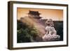 China 10MKm2 Collection - Instants Of Series - Guardian of the Temple-Philippe Hugonnard-Framed Photographic Print